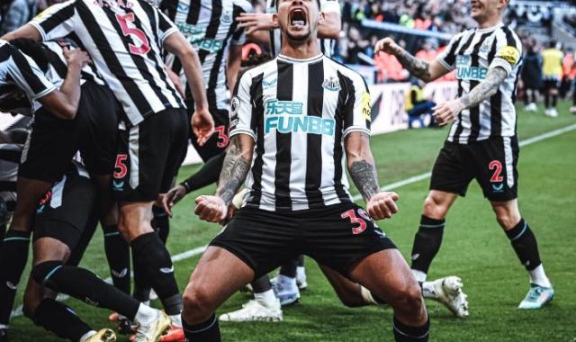 百家乐玩法-【英超】威震天！威洛克+威尔逊双头球，纽卡2比0曼联